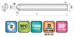 JJ Tools 2CHA – tehnična skica