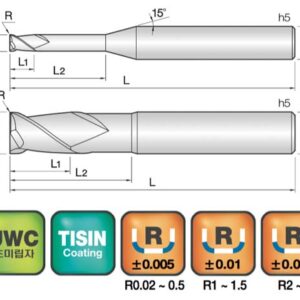 JJ Tools 2CRE – tehnična skica