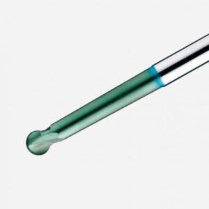 JJ Tools 2JJSP VHM sferični rezkar 230° Ø0.5 R0.25 – L2 1 mm, tip A, L 55 mm, d 6 mm