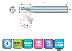 JJ Tools 4BSTM – tehnična skica